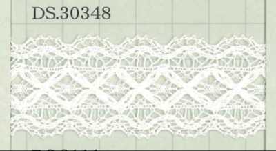 DS30348 Cotton Lace Width: 28 Mm