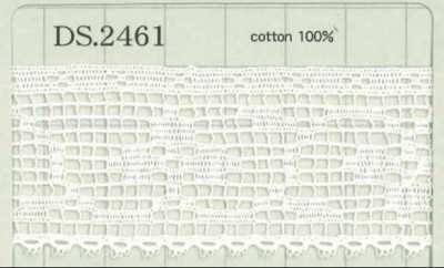 DS2461 Cotton Lace Width: 32mm