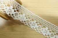 DS1418 Cotton Lace Width: 25mm Daisada Sub Photo