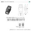 LB-LB YKK Buckle LB-LB Side Release Type