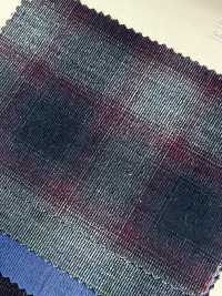 A-8086 21W Yarn Dyed Check Corduroy[Textile / Fabric] ARINOBE Sub Photo