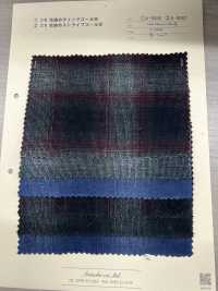 A-8086 21W Yarn Dyed Check Corduroy[Textile / Fabric] ARINOBE CO., LTD. Sub Photo