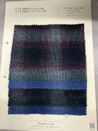 A-8086 21W Yarn Dyed Check Corduroy[Textile / Fabric] ARINOBE Sub Photo