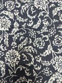 75047-A Circular Rib Fuzzy Jacquard Floral Pattern[Textile / Fabric] SAKURA COMPANY Sub Photo