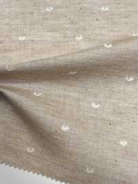 KYC644-W-D1 Undyed Organic Cotton Cut Dobby[Textile / Fabric] Uni Textile(Komon Studio) Sub Photo