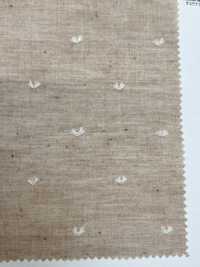 KYC644-W-D1 Undyed Organic Cotton Cut Dobby[Textile / Fabric] Uni Textile(Komon Studio) Sub Photo