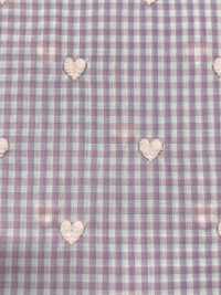 4023-1907-1 Yarn Dyed Gingham Embroidery[Textile / Fabric] HOKKOH Sub Photo