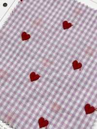 4023-1907-1 Yarn Dyed Gingham Embroidery[Textile / Fabric] HOKKOH Sub Photo