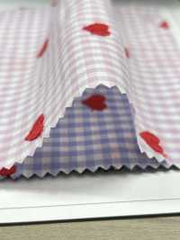 4023-1907-1 Yarn Dyed Gingham Embroidery[Textile / Fabric] HOKKOH Sub Photo