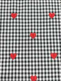 4023-1907-1 Yarn Dyed Gingham Embroidery[Textile / Fabric] HOKKOH Sub Photo