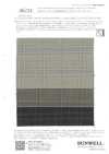46214 <Monaluce> Yarn-Dyed 2-Way Twill Tartan Check