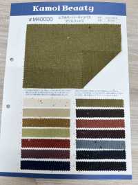 M40000 Uneven Thread Morley Canvas Double Face[Textile / Fabric] Kumoi Beauty Sub Photo
