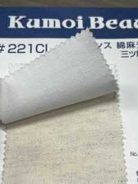 221CL 6 Oz Linen Denim Three Twill Weave (2/1)[Textile / Fabric] Kumoi Beauty (Chubu Velveteen Corduroy) Sub Photo