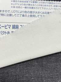 SRL3020 6.5oz Supima Linen Stretch Denim (Combed Compact Thread Used) Drill(3/1)[Textile / Fabric] Kumoi Beauty (Chubu Velveteen Corduroy) Sub Photo