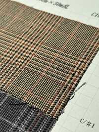 1080 Cotton Glen Check[Textile / Fabric] Yoshiwa Textile Sub Photo