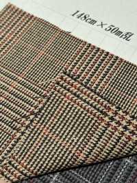 1080 Cotton Glen Check[Textile / Fabric] Yoshiwa Textile Sub Photo