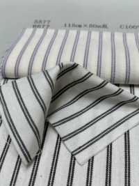 6677 Cotton Rail Stripe (Monotone)[Textile / Fabric] Yoshiwa Textile Sub Photo