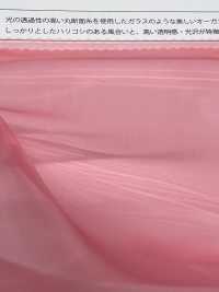 T2023 Glass Organza[Textile / Fabric] Suncorona Oda Sub Photo