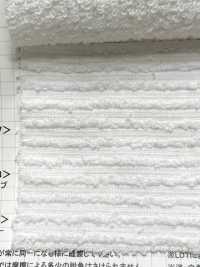 5329 Cotton Towel Cloth (Double-sided Pile) Horizontal Stripes[Textile / Fabric] Kumoi Beauty Sub Photo