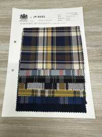 JP-5021 8/1 Heavy Twill Check[Textile / Fabric] Kuwamura Fiber Sub Photo