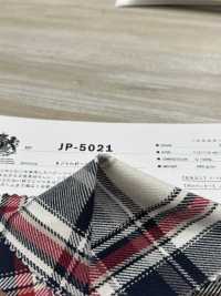 JP-5021 8/1 Heavy Twill Check[Textile / Fabric] Kuwamura Fiber Sub Photo