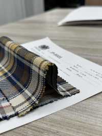 JP-5021 8/1 Heavy Twill Check[Textile / Fabric] Kuwamura Fiber Sub Photo