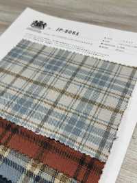 JP-5051 10/1 Slub Vintage Twill Check[Textile / Fabric] Kuwamura Fiber Sub Photo