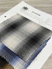 CH-6338 Triple Yarn Twill Ombre Check[Textile / Fabric] Kuwamura Fiber Sub Photo