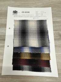 CH-6338 Triple Yarn Twill Ombre Check[Textile / Fabric] Kuwamura Fiber Sub Photo