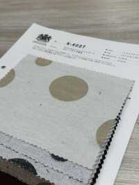 K-4027 Double Cross Dot Jacquard Suede Touch Fuzzy[Textile / Fabric] Kuwamura Textile Sub Photo