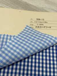 506-13 Cotton Poplin Gingham Check[Textile / Fabric] ARINOBE CO., LTD. Sub Photo