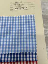 506-13 Cotton Poplin Gingham Check[Textile / Fabric] ARINOBE CO., LTD. Sub Photo