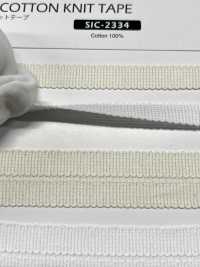 SIC-2334 Organic Cotton Knit Tape[Ribbon Tape Cord] SHINDO(SIC) Sub Photo