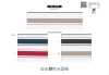 SIC-1013 Recycled Polyester Striped Grosgrain Ribbon