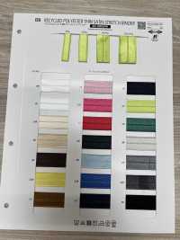 SIC-EB009R Recycled Polyester Thin Satin Stretch Binder[Ribbon Tape Cord] SHINDO(SIC) Sub Photo