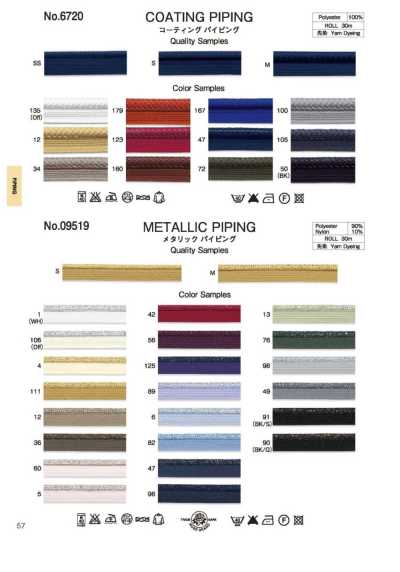 6720 Cording Piping