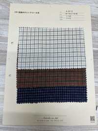 A-8113 21W Yarn Dyed Check Corduroy[Textile / Fabric] ARINOBE CO., LTD. Sub Photo