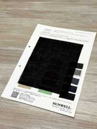 35477 Yarn-dyed Cotton/ Ramie Lawn Chambray Catch Washer Processing[Textile / Fabric] SUNWELL Sub Photo