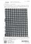 76360 2/48 Wool Gauze Gingham Check