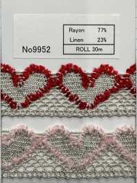 9952 Rayon Mole Torsion Lace ROSE BRAND (Marushin) Sub Photo