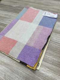 A-8114 Twisted Heather Patchwork Check[Textile / Fabric] ARINOBE CO., LTD. Sub Photo