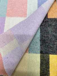 A-8114 Twisted Heather Patchwork Check[Textile / Fabric] ARINOBE CO., LTD. Sub Photo