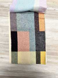 A-8114 Twisted Heather Patchwork Check[Textile / Fabric] ARINOBE CO., LTD. Sub Photo