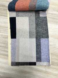 A-8114 Twisted Heather Patchwork Check[Textile / Fabric] ARINOBE CO., LTD. Sub Photo