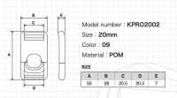 KPRO2002 Trigger Buckle[Buckles And Ring] IRIS Sub Photo