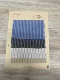 AN-9008 Linen Striped Washer Processing[Textile / Fabric] ARINOBE CO., LTD. Sub Photo