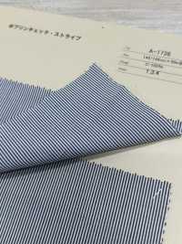 A-1736 Poplin Check Stripe[Textile / Fabric] ARINOBE CO., LTD. Sub Photo