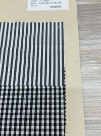 A-1737 Poplin Check Stripe[Textile / Fabric] ARINOBE CO., LTD. Sub Photo