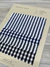 A-1738 Poplin Check Stripe[Textile / Fabric] ARINOBE CO., LTD. Sub Photo