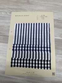 A-1738 Poplin Check Stripe[Textile / Fabric] ARINOBE CO., LTD. Sub Photo